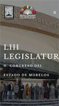 Mobile Screenshot of congresomorelos.gob.mx